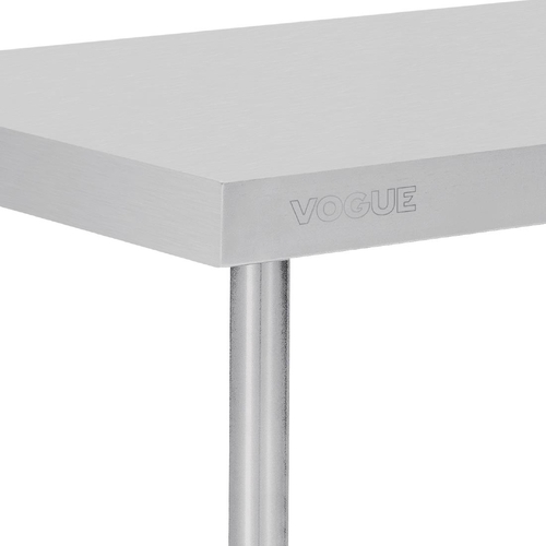 Vogue Premium Stainless Steel Table - 1200 x 600 x 900mm