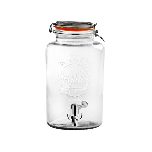 Kilner Round Storage Jar With Dispensing Tap 5 Litre