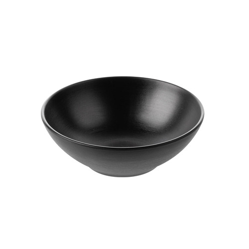 CouCou Dual Colour Round Bowl 16cm - Black & Black