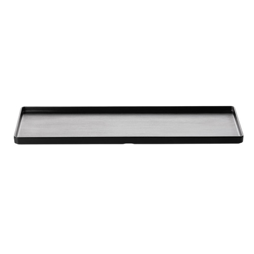 CouCou Dual Colour Rect. Plate 50x18cm - Black & Black