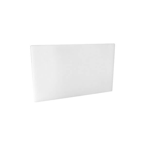 Cutting Board 380x510x19mm White - Polyethylene 