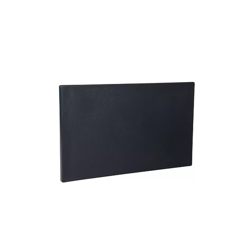 Cutting Board 400 x 250 x 13mm - Black Polyethylene