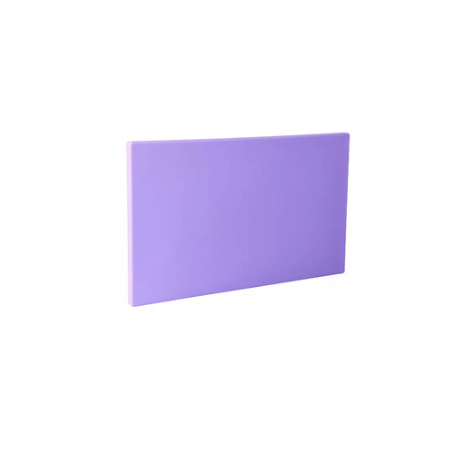 Cutting Board 400 x 250 x 13mm - Purple Polyethylene