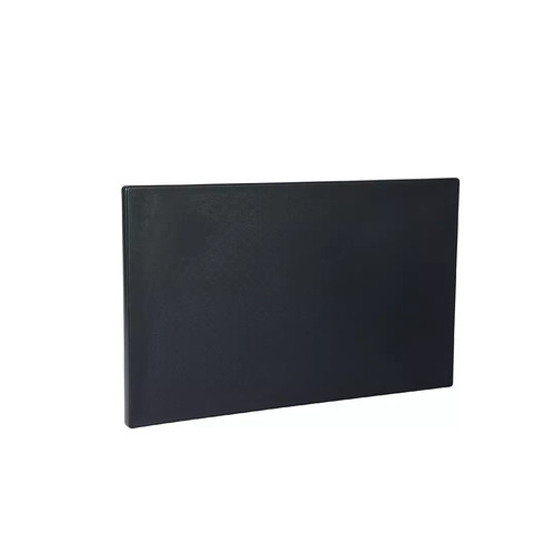 Cutting Board 450 x 300 x 13mm - Black Polyethylene