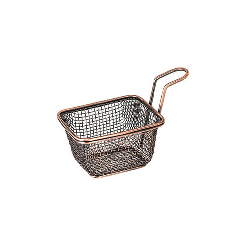 Moda Brooklyn Rectangular Service Basket 100x90x60mm Antique Copper