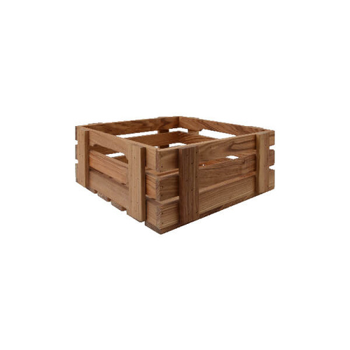 Athena Old Farmers Merchant Box 300x300x135mm Acacia Wood