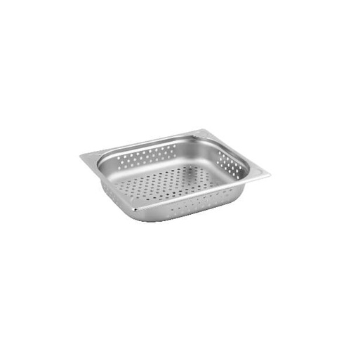 Caterchef 1/2 Size Perforated Bottom and Sides 325x265x65mm - 18/8 Stainless Steel (Box of 6)