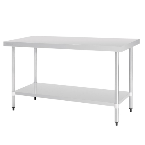 Vogue Stainless Steel Prep Table - 1500 x 700 x 900mm