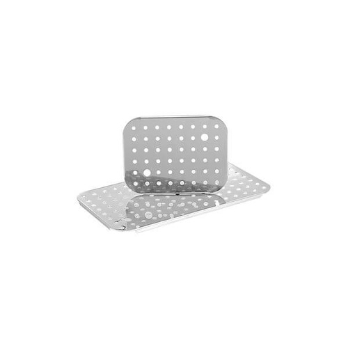 Pujadas Gastronorm Drain Plate - 2/1 Size - 18/10 Stainless Steel