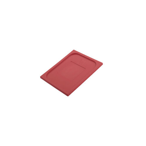 Polypropylene 1/3 Gastronorm Lid Red