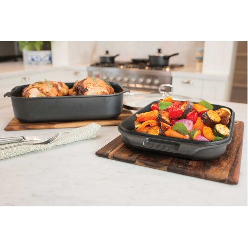 Pyrolux HA+ Non-Stick Double Roaster With Silicon Lid 2 Piece Set - 11280