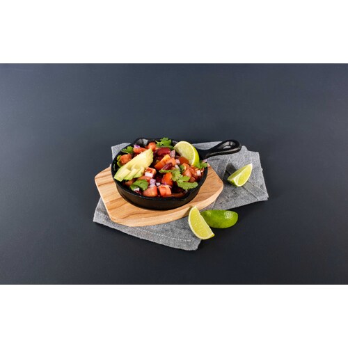 Pyrolux Pyrocast Skillet With Maple Tray 100mm