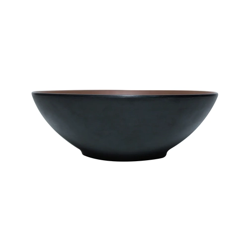 CouCou Dual Colour Round Bowl 24cm - Brown & Black