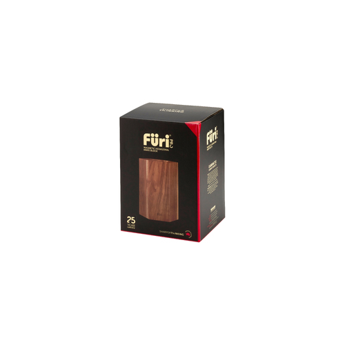 Furi Pro Hexagonal Magnetic Acacia Wood Knife Block