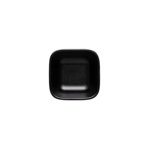 Coucou Melamine Square Sauce Dish 6.5cm - Black - 33SD07BK