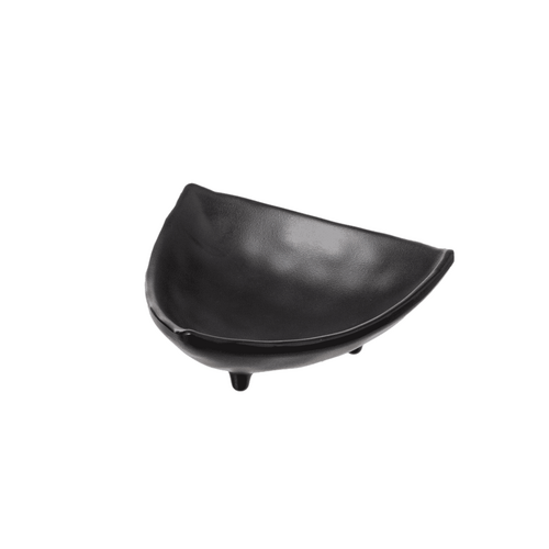 Coucou Melamine Triangle Dish 10cm - Black - 35SD10BK