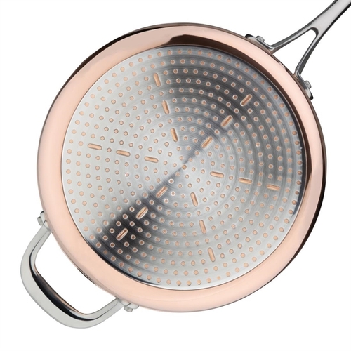 Vogue Induction Tri-Wall Copper Saute Pan 240mm