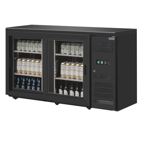 Polar U-Series Back Bar Counter Display Cooler 2 Door