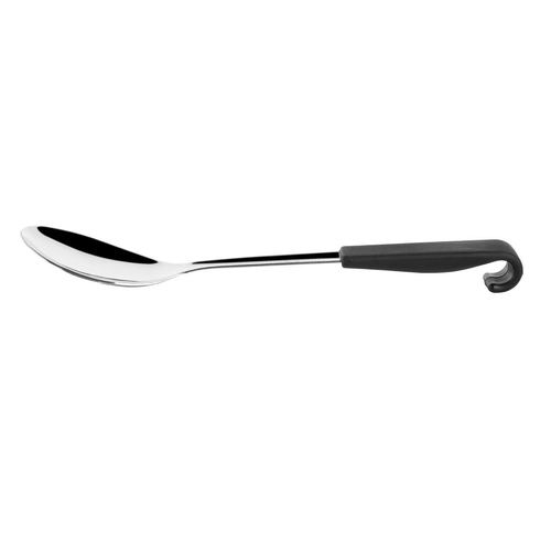 Vogue Serving Spoon Black Handled 340mm - CS910