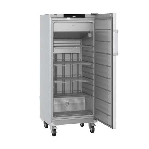 Liebherr FFFCvg 5501 - Single Door Upright Stainless Steel Freezer 322L