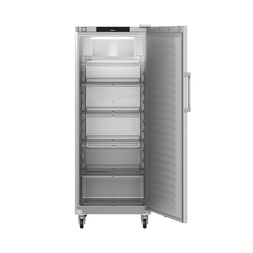 Liebherr FRFCvg 6501 - Single Door Upright Stainless Steel Refrigerator 479L