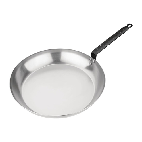 Vogue Carbon Steel Induction Frying Pan 250mm 