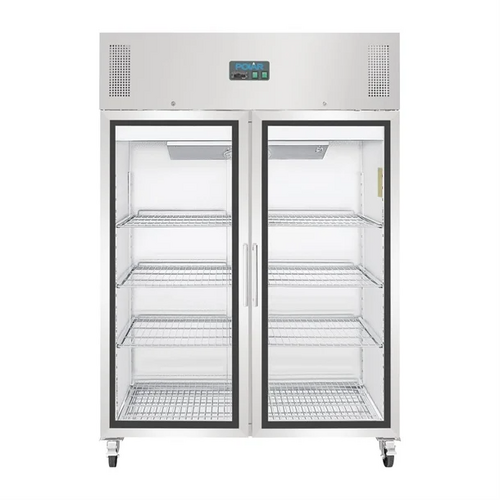 Polar GH219-A G-Series Gastro Display Glass Door Fridge - 1200Ltr