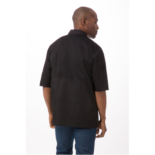 Montreal Cool Vent Chef Jacket - Black - JLCV-BLK-XS - JLCV-BLK-XS