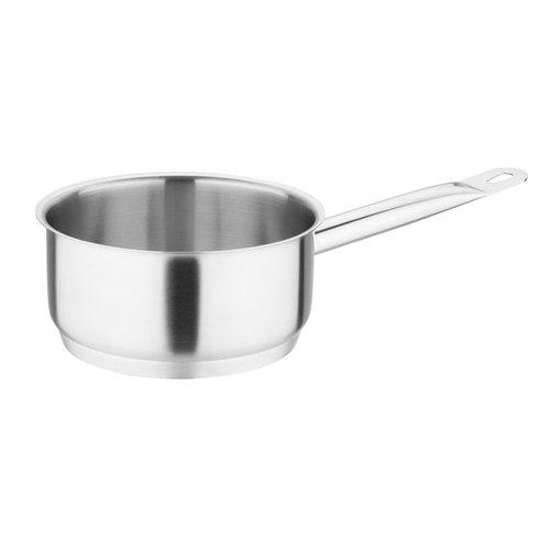 Vogue Stainless Steel Saucepan 160mm 1.5Ltr