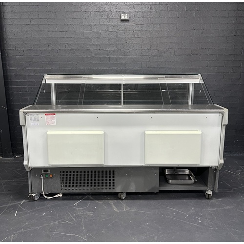 Pre-Owned Mafirol 9251555 - Square Glass Deli Display 1900mm