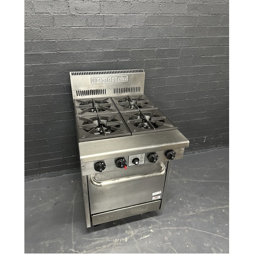 Pre-Owned Goldstein PF420 - 4 Burner Gas Cooktop with Oven