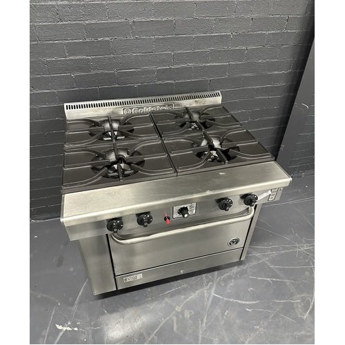 Pre-Owned Goldstein CS428 - 4 Burner Gas with Oven - Wide Trivets - PO-1599