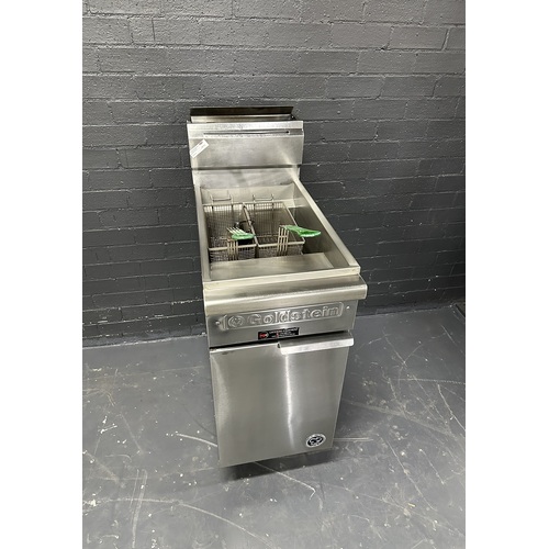 Pre-Owned Goldstein TGF1M-400L - Single Pan Turbo Gas Fryer