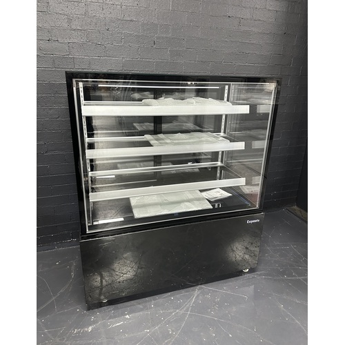 Demo Exquisite CDR312 - Square Glass Cake Display 1200mm