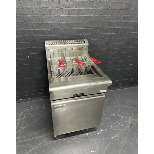 Pre-Owned Waldorf FN8130G - Single Pan Gas Fryer - 3 Baskets