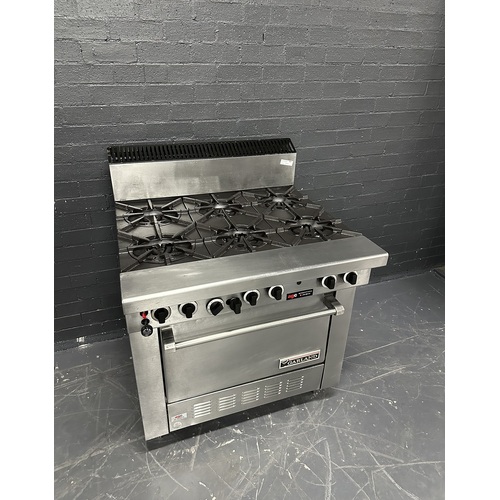 Pre-Owned Garland S286 - 6 Burner Gas Cooktop with Oven