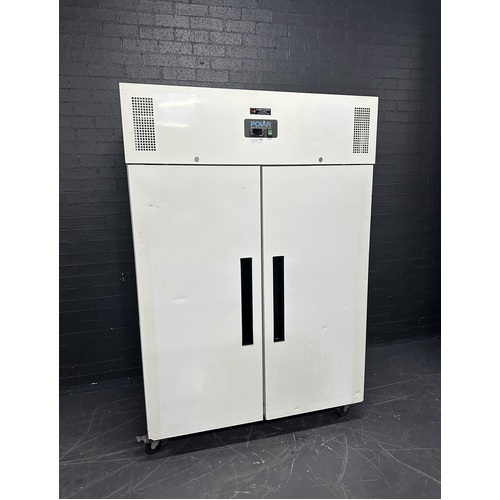 Pre-Owned Polar DL898-A - 2 Door Solid Upright Fridge - PO-1678