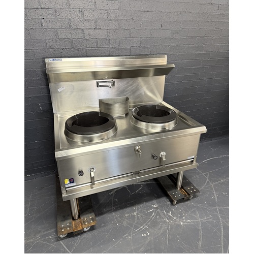 Pre-Owned Luus WX-2C - 2 Hole Gas Compact Wok