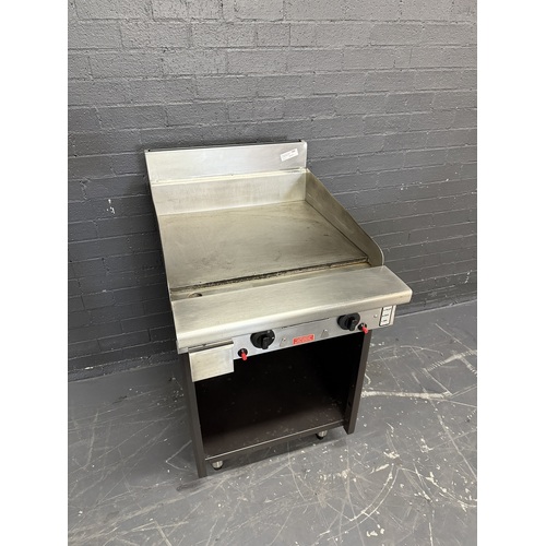 Pre-Owned Goldstein GPGDB24 - 600mm Gas Griddle with Cabinet Stand