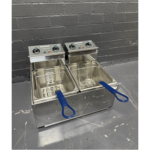 Pre-Owned Roband F28 - Benchtop 2x 8 Litre Electric Fryer