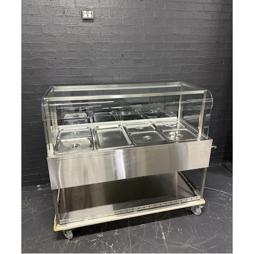 Pre-Owned Culinaire CBM4.M - 4 Bay Mobile Bain Marie Hot Cupboard