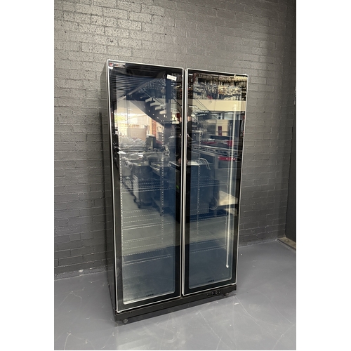 Demo Exquisite DC700 - 2 Door Glass Upright Display Fridge