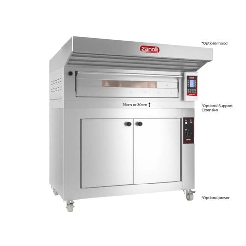 PW3/MC18 Teorema Polis 3 Tray Bakery Deck Oven-180mm Chamber Height 