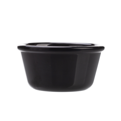 Coucou Ramekin Smooth 120ml - Black (Box of 24) - RKS120BK