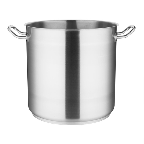 Vogue Stainless Steel Deep Stock Pot 300mm 20.5Ltr