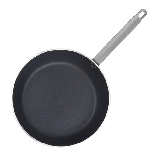 Vogue Aluminium Flared Non Stick Saute Pan 320mm