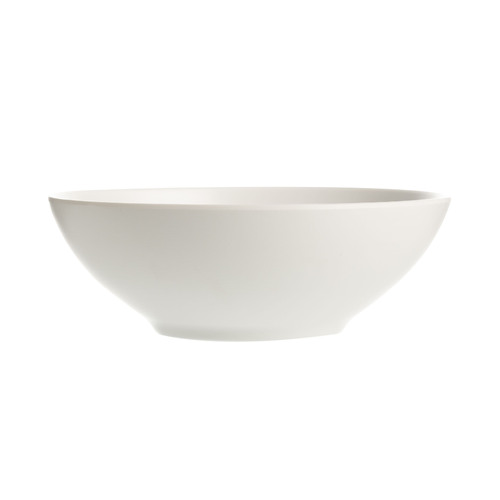 CouCou Dual Colour Round Bowl 16cm - White & White - 11BW16WW1