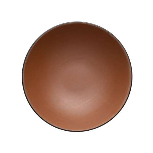 CouCou Dual Colour Round Bowl 24cm - Brown & Black - 11BW24BB