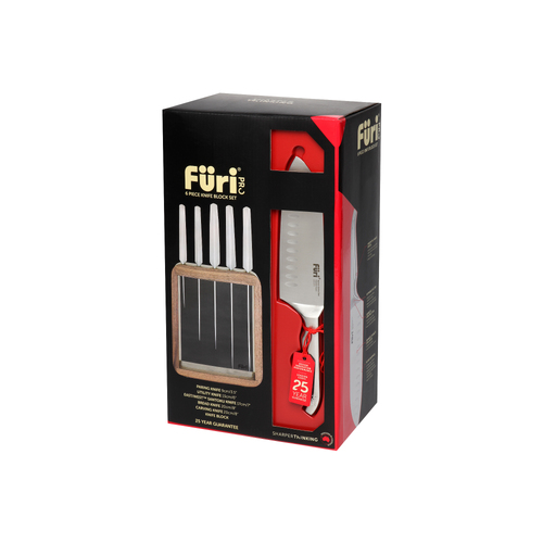 Furi Pro Vault Knife Block Set 6pc - 27140