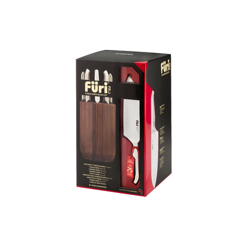 Furi Pro Capsule Knife Block Set 9pc - 27204